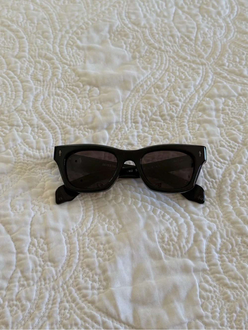JACQUES MARIE MAGE - sunglasses in classic black.